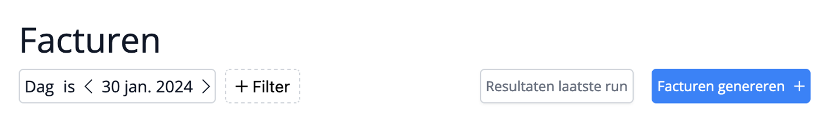 Declaraties genereren in Flux