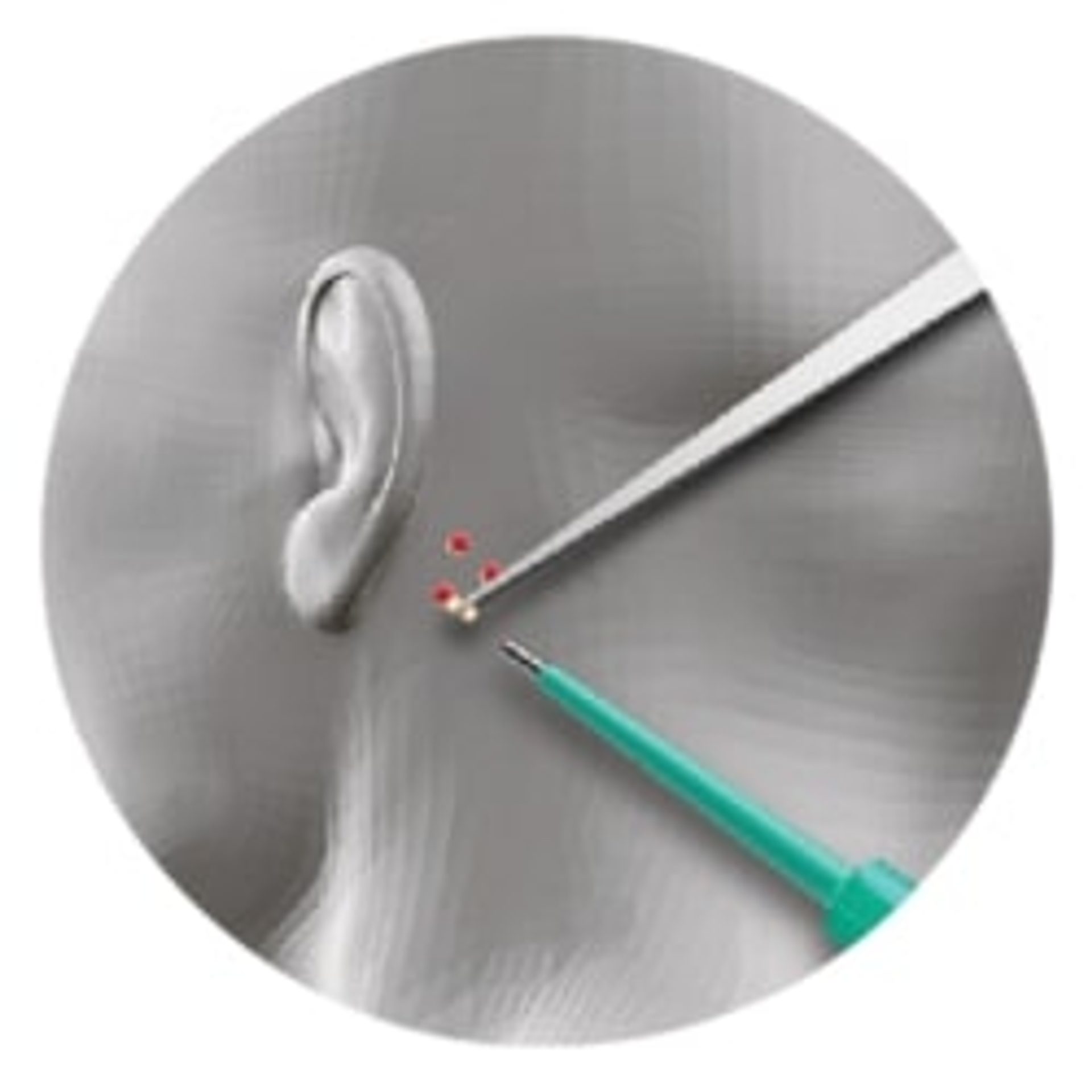 Harvesting hair cells with a small punch biopsy