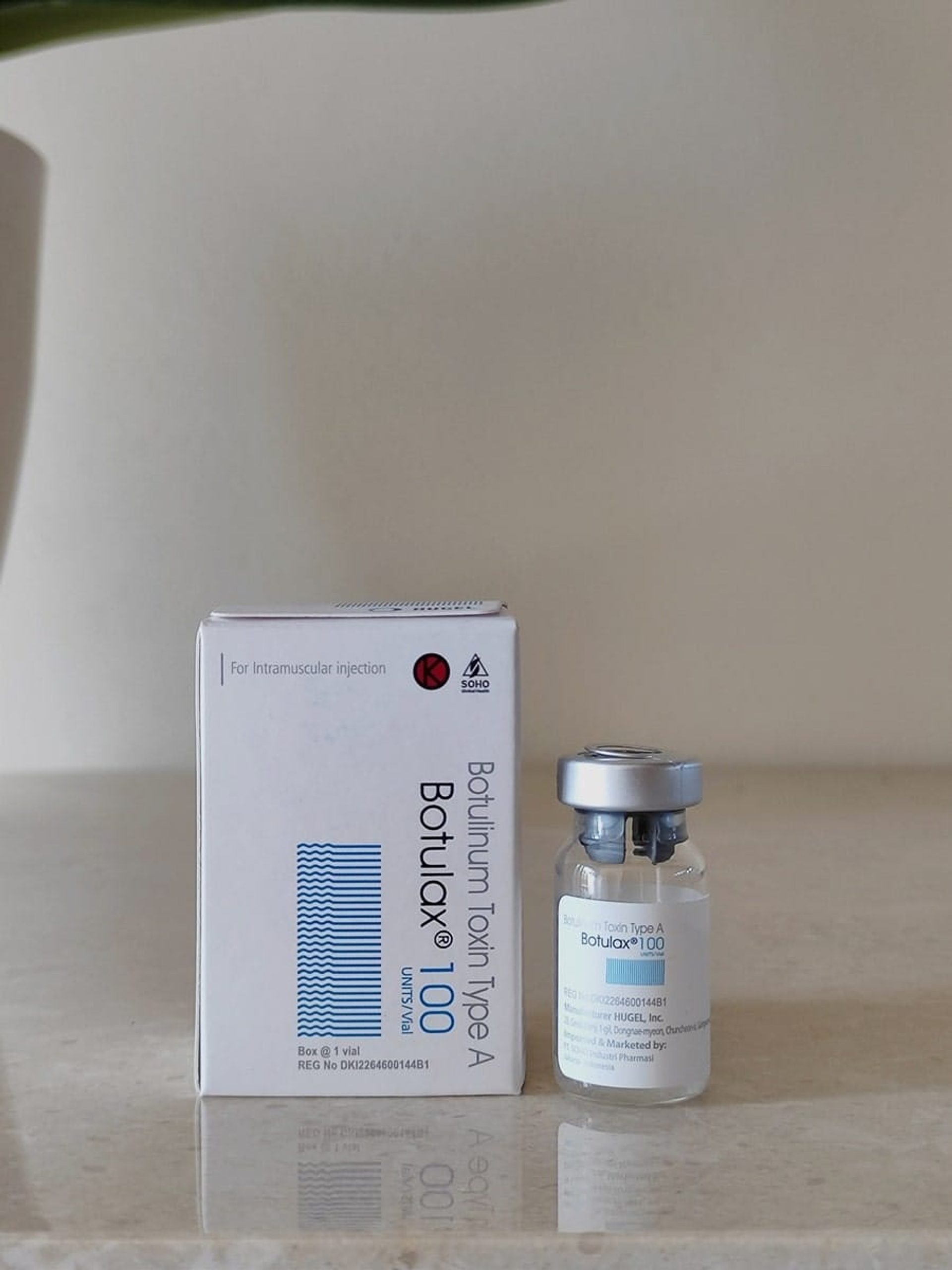 Authentic Korean Botox box and vial