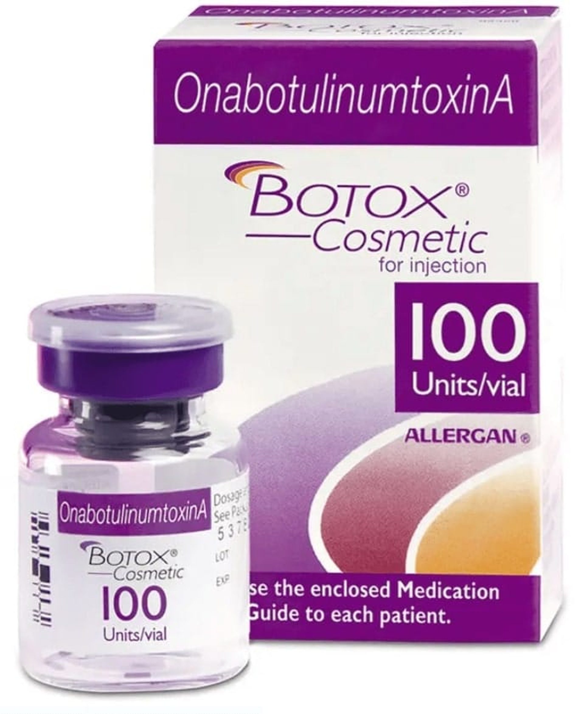 Botox Cosmetic 100-unit vial and box