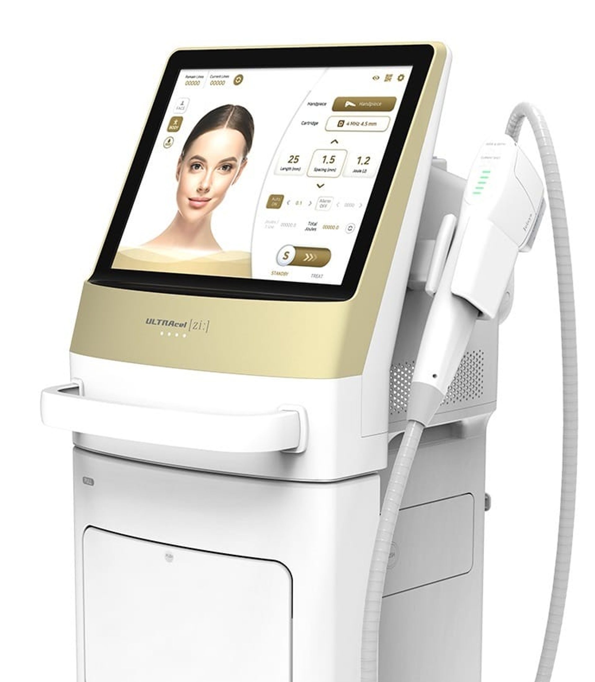 Linear Z HIFU machine