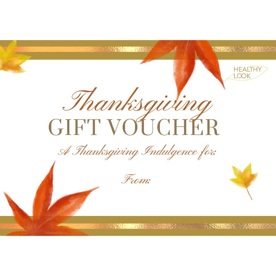 Thanksgiving gift card design