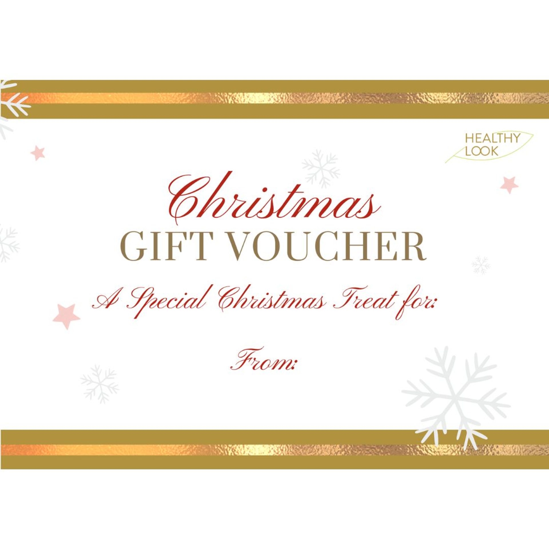 Christmas gift card design