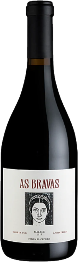 Botella de As Bravas 2018 750 ml