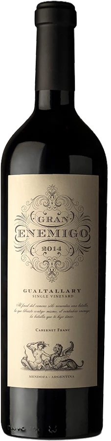 Botella de Gran Enemigo Gualtallary 2023 (100 pts) 750 ml