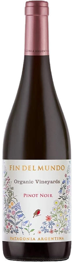 Botella de Fin del Mundo Pinot Noir Organic 2024 750 ml