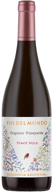 Botella de Fin del Mundo Pinot Noir Organic 2024 750 ml
