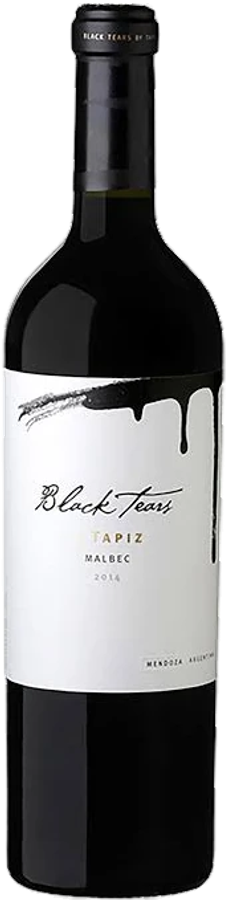Botella de Black Tears by Tapiz Malbec 2020 750 ml