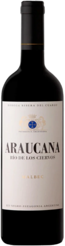 Botella de Araucana Rio de los Ciervos Malbec 2024 750 ml