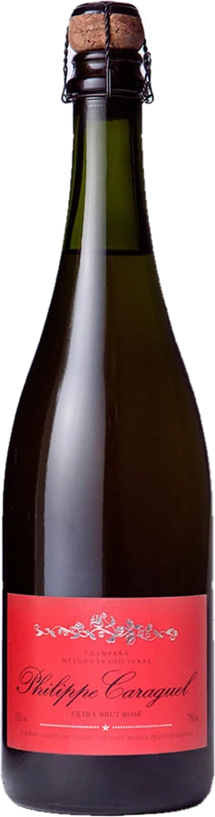 Botella de Philippe Caraguel Extra Brut Rosé 750 ml