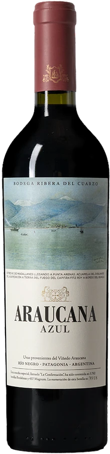 Botella de Araucana Azul 2022 750 ml