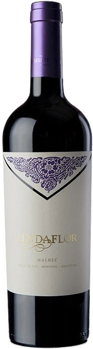 Botella de Linda Flor Malbec 2018 750 ml