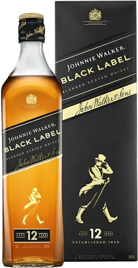 Botella de Black Label 750 ml