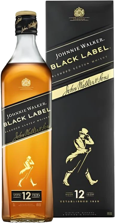 Botella de Black Label 750 ml