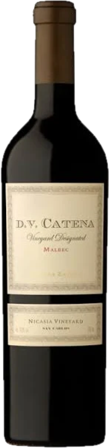 Botella de D.V Catena Nicasia Vineyard Malbec 750 ml