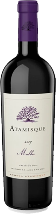Botella de Atamisque Malbec 750 ml