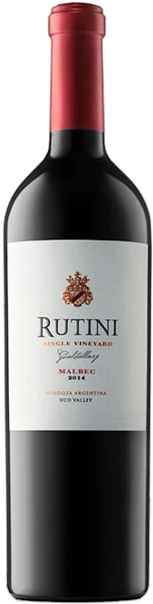 Botella de Rutini Single Vineyard Altamira Malbec 750 ml
