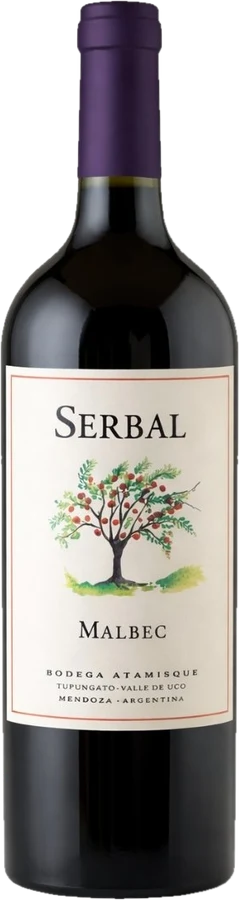 Botella de Serbal Malbec 750 ml