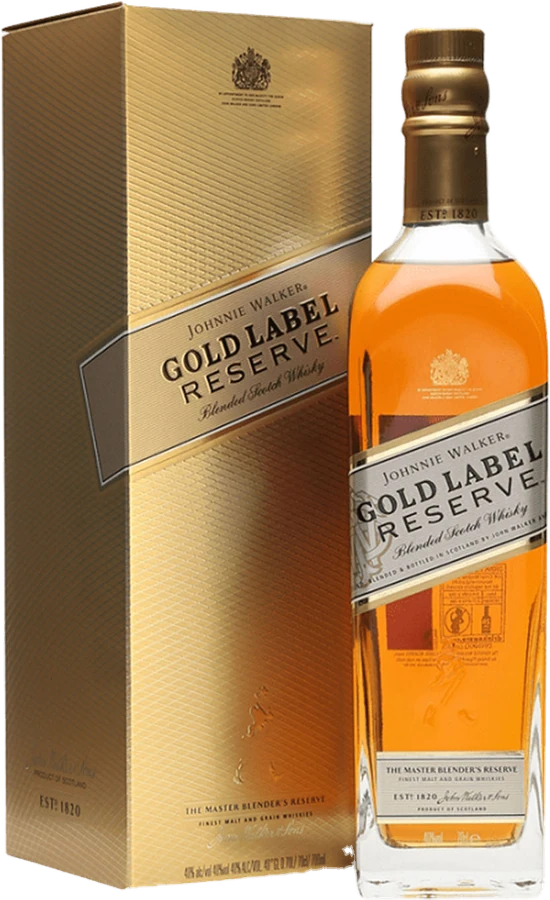 Botella de Gold Label 750 ml