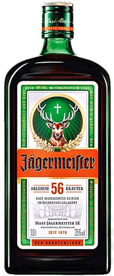 Botella de Jägermeister 750 ml