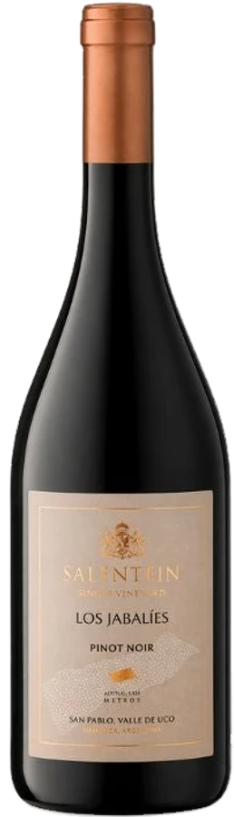 Botella de Salentein Single Vineyard los Jabalies Pinot Noir 2024 750 ml
