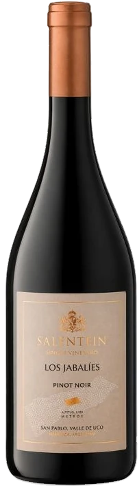 Botella de Salentein Single Vineyard los Jabalies Pinot Noir 2024 750 ml