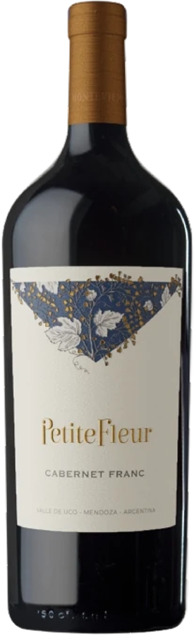 Botella de Petite Fleur Cabernet Franc 2022 1,5 L 750 ml