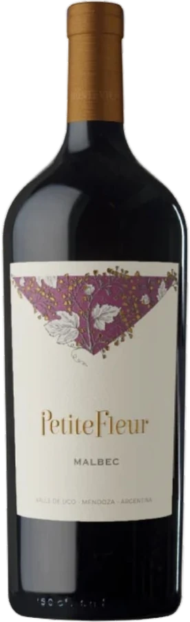 Botella de Petite Fleur Malbec 2022 1,5 L 750 ml