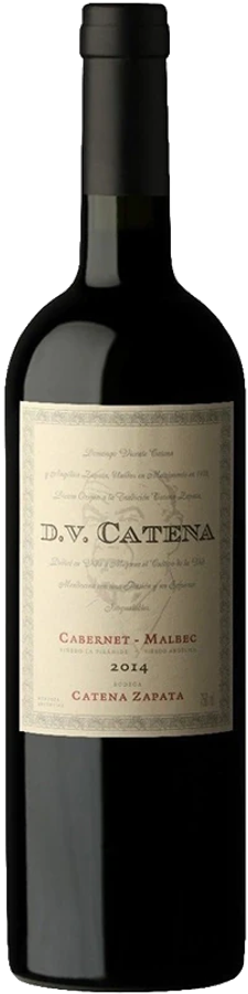 Botella de D.V Cabernet Malbec 750 ml