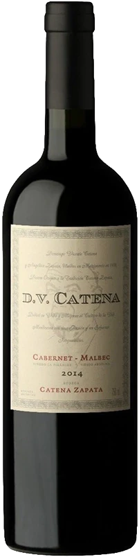 Botella de D.V Cabernet Malbec 750 ml