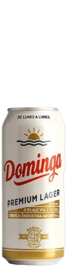 Botella de Cerveza Dominga 750 ml