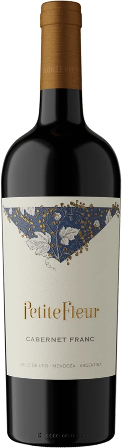 Botella de Petite Fleur Cabernet Franc 2023 750 ml