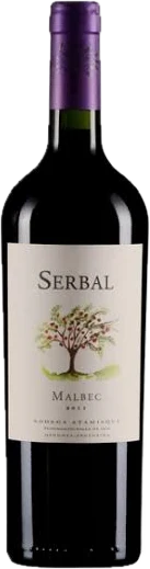 Botella de Serbal Malbec 375 ml 750 ml