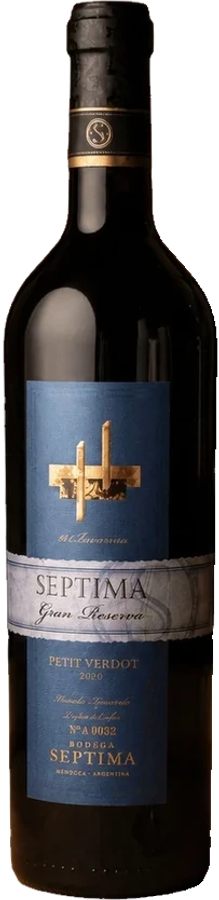 Botella de Septima 10 Barricas Petit Verdot 750 ml