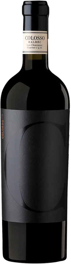 Botella de Colosso Malbec los Chacales 2023 750 ml