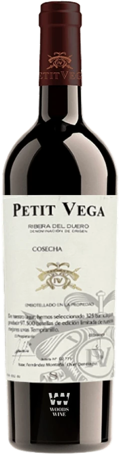 Botella de Petit Vega 8 meses 2023 750 ml