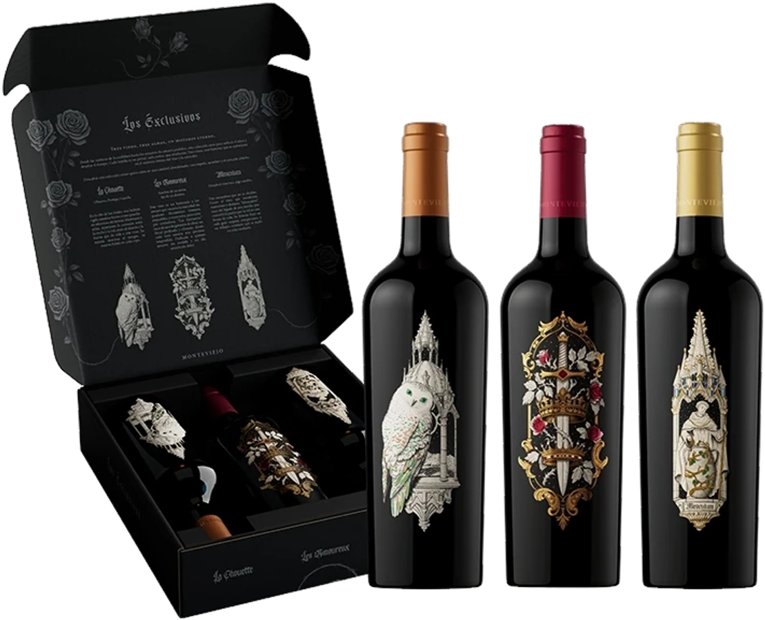 Botella de Los Exclusivos x3 750 ml