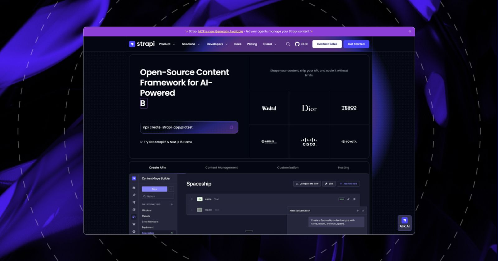 Strapi CMS with Astro: an open-source, self-hosted headless CMS