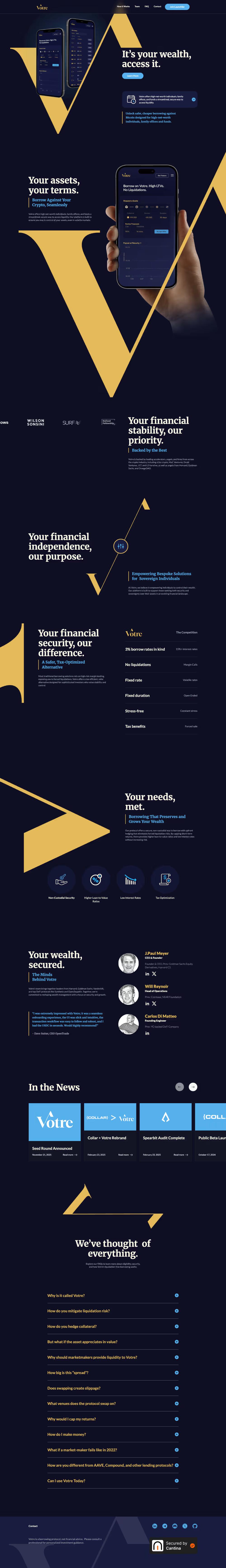 Votre: From DeFi Mechanics to a $3.75M Seed-Backed Investor Narrative preview