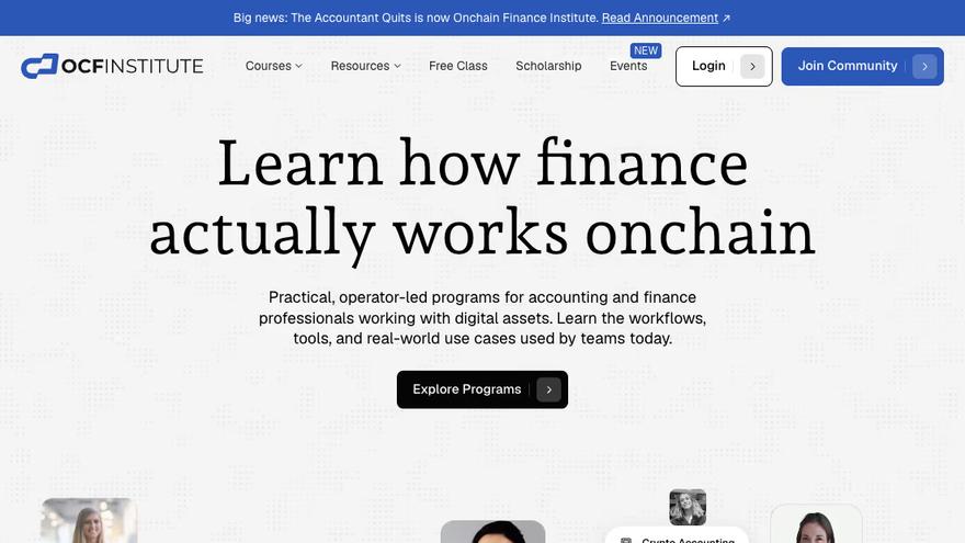 On-Chain Finance Institute: Splitting the Brand Without Losing the Traffic preview