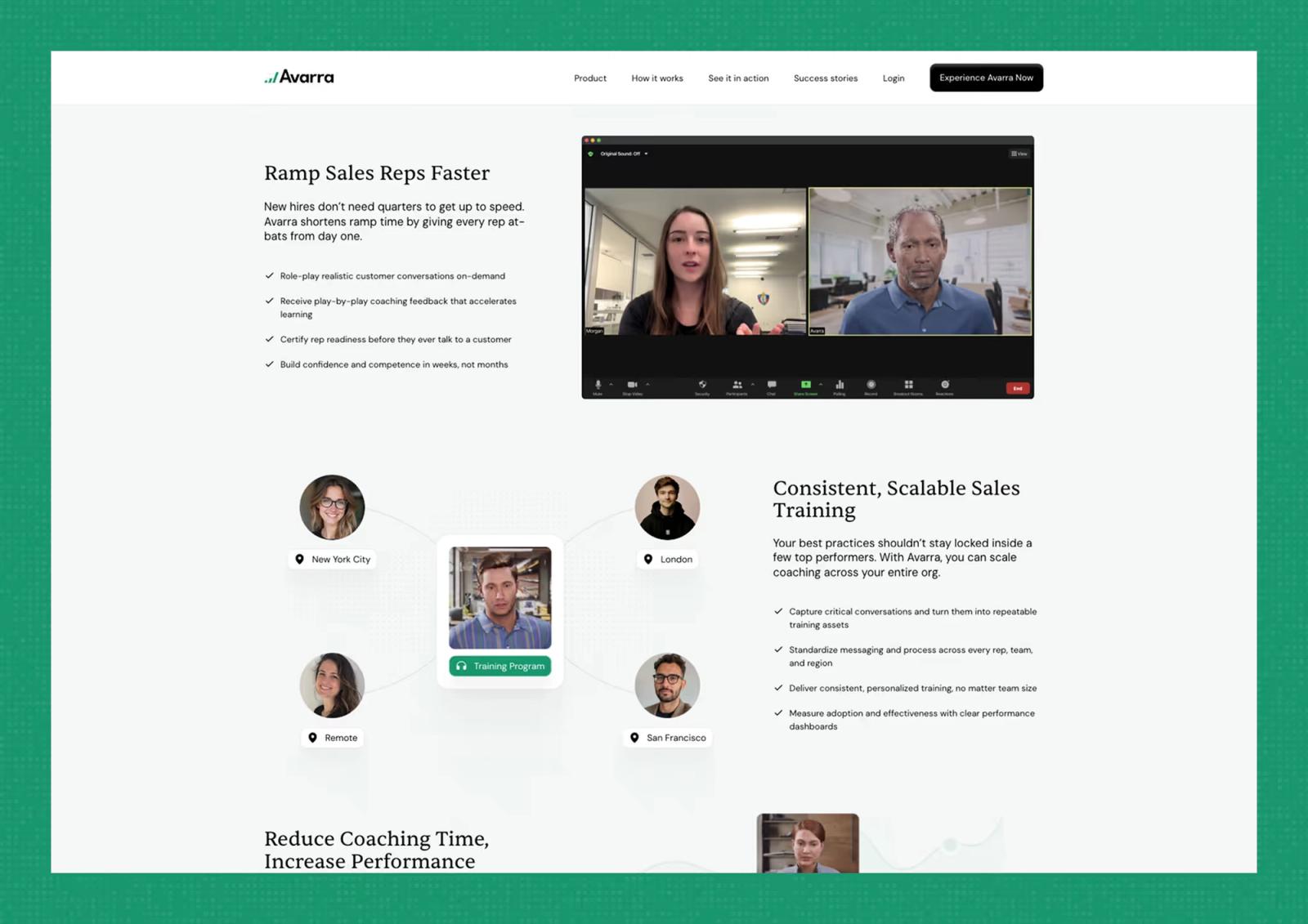 Avarra.ai: Website Revamp That Drove 10 Qualified Leads per Day project screenshot 4