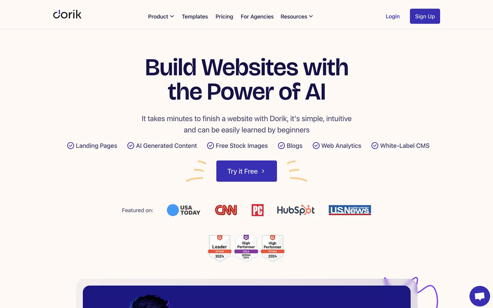 AI Website Example 23: Dori
