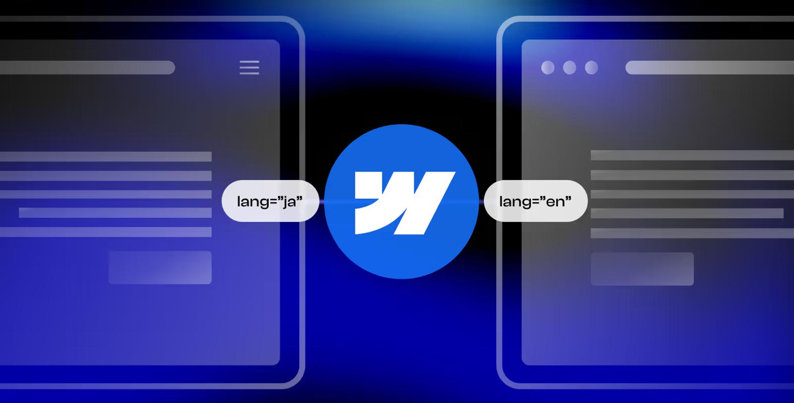 Comparison of language options in Webflow Localization