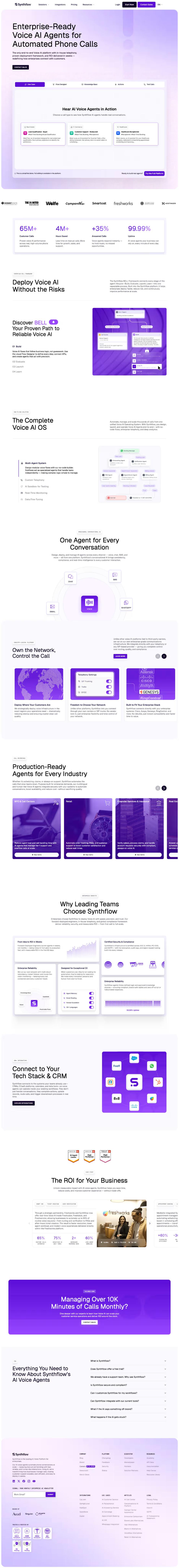 Synthflow AI: Turning $20M Raise Into a Scalable Web Presence preview