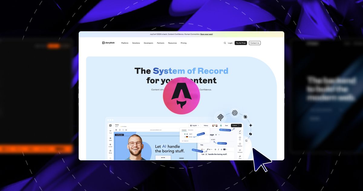 Astro CMS options compared: Sanity, Storyblok, CloudCannon, EmDash and more