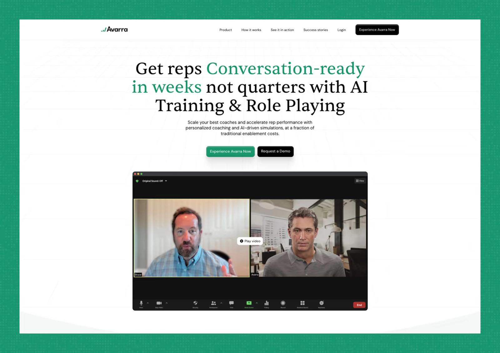 Avarra.ai: Website Revamp That Drove 10 Qualified Leads per Day project screenshot 6