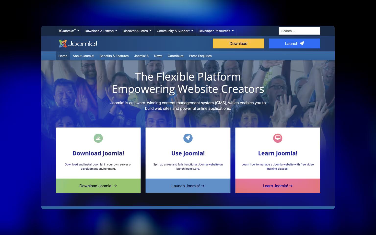 Best CMS for SEO #7: Joomla