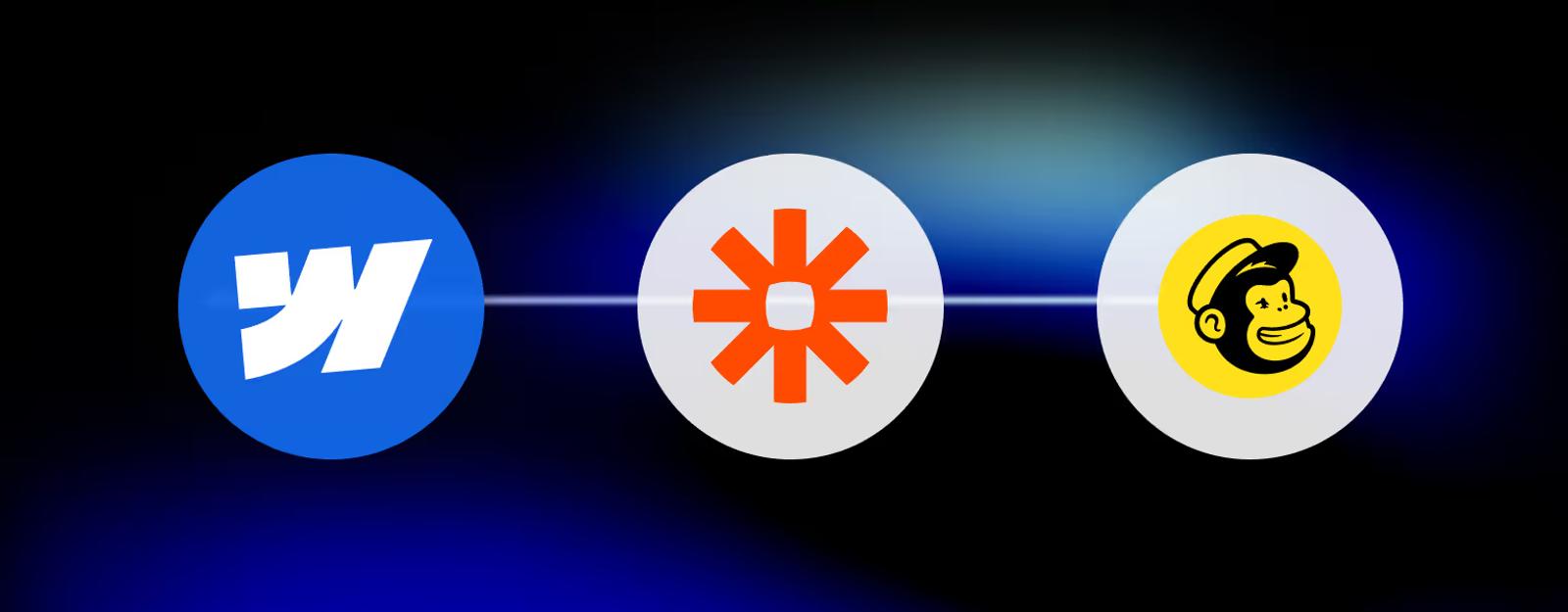 Webflow Mailchimp integration through Zapier