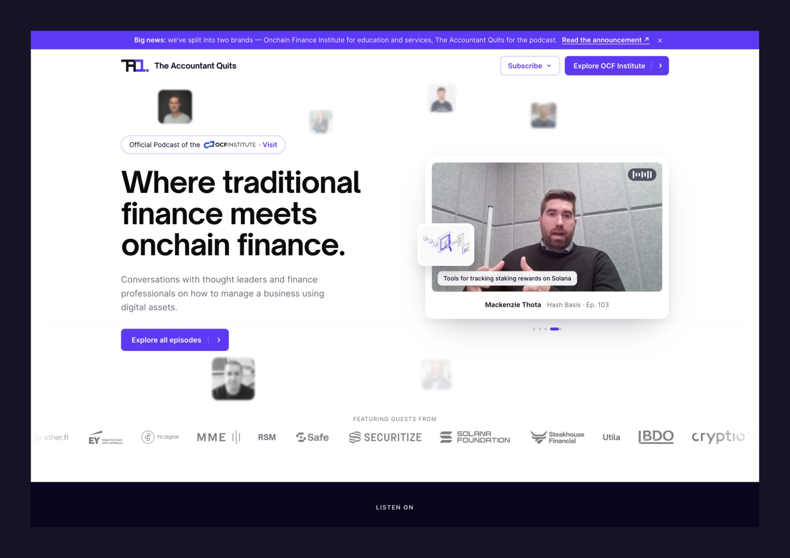The Accountant Quits: A Brand Going Back to Its Roots project screenshot 1