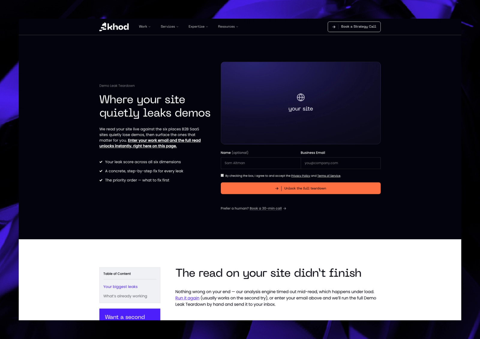 Off Webflow: The Migration, and What Speed Bought Us Since screenshot 1